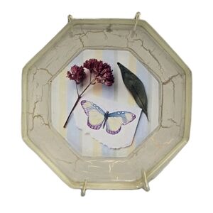 vintage 6.5 Inch‎ Resin Trinket Tray MIDWEST OF CANNON FALLS Mid Century